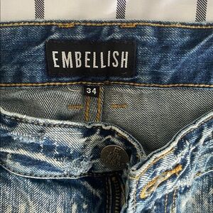 Embellish Blue Denim Jeans
